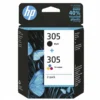 Tusze Oryginalne HP 305 (6ZD17AE) (komplet)