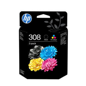 Tusze Oryginalne HP 308 (6L6S6UE) (komplet)