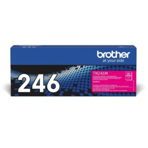 Brother TN-246M kaseta z tonerem Oryginalny Purpurowy